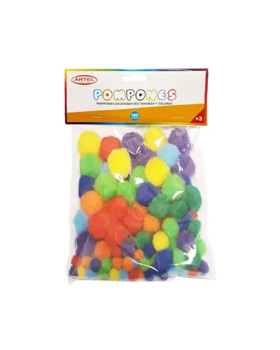 SetPomponesCol.ArtelCrafts.100u.